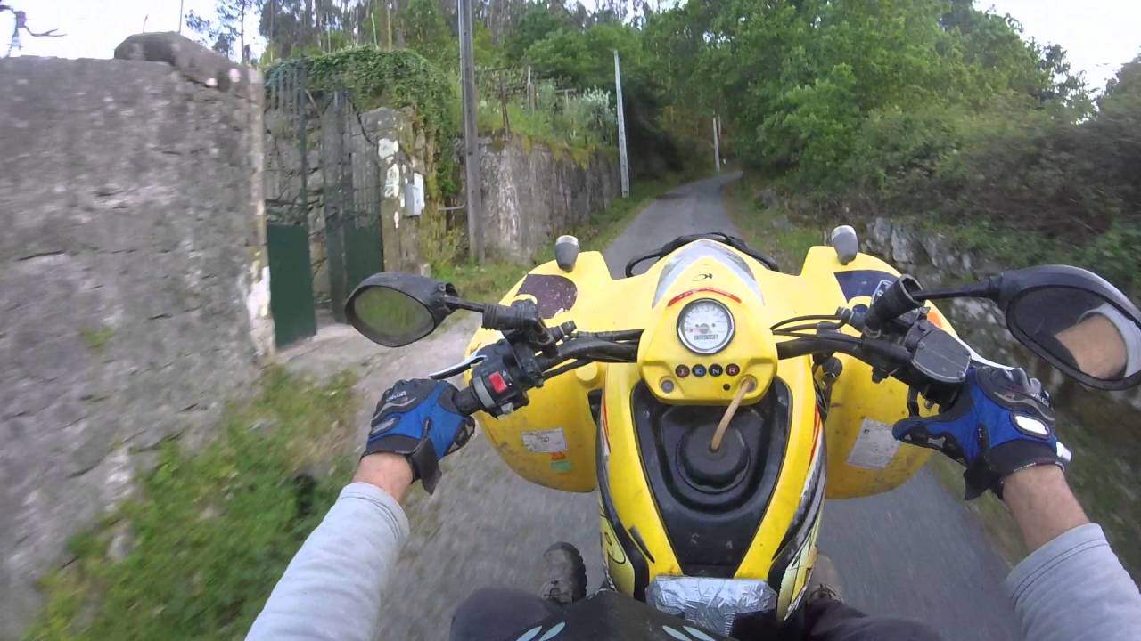 Kynco KXR 250 (quase deu merda)