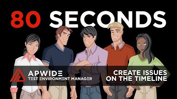 Apwide 80 seconds: Create issues on the Timeline