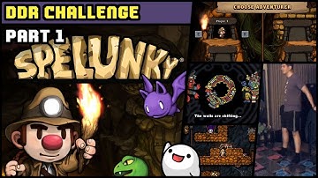 GameStomp || Spelunky w/ DDR Dance Pads | PART 1