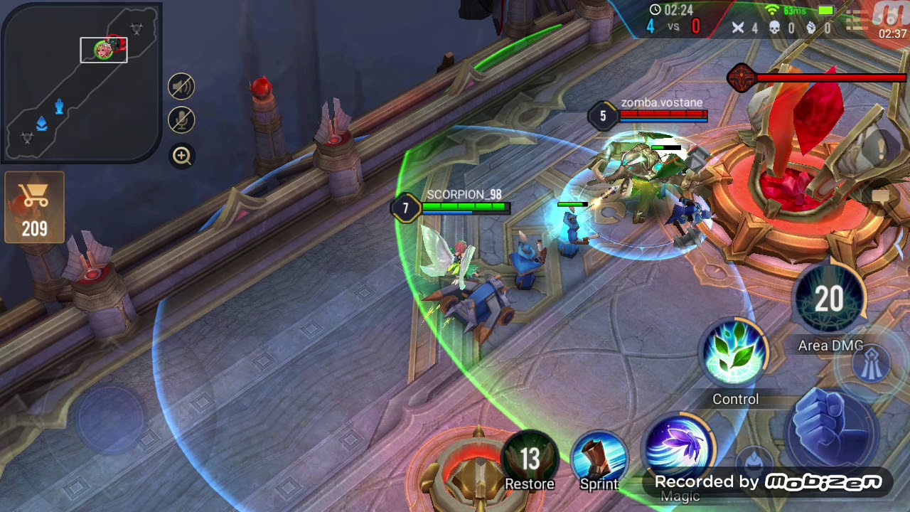 in browser moba games