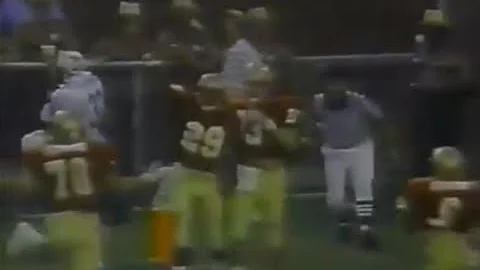 FSU WR Lawrence Dawsey vs Tulane 1989