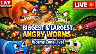 Survival king banne ka plan 👑 Worms Zone Live | Part 61