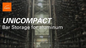 Honeycomb System: Bar Storage KASTO UNICOMPACT for aluminum