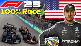 F1 23 - Let's Make Hamilton An 8x World Champion #25: 100% Race Las Vegas