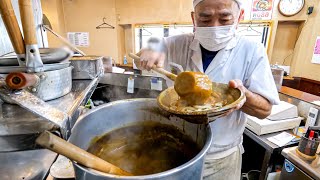 神戸）衝撃のカツカレー肉爆弾！圧倒的なこだわりを魅せる極みカレーうどん職人の1日丨INCREDIBLE NOODLES, Japanese Curry Udon