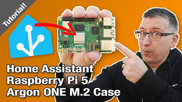 Tutorial: Install Home Assistant on a Raspberry Pi 5 in an Argon ONE V3 M.2 Case