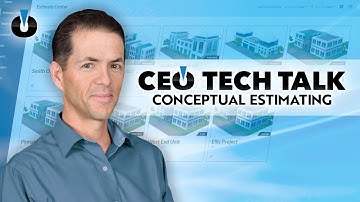 ProEst CEO Tech Talk - Conceptual Estimating