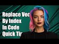 How to Conditionally Replace Vector Elements by Index in Programming