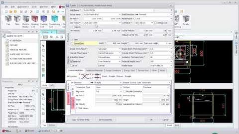 AHU Selection - (Air Handling Unit Selection) - Changing AHU Airflow And Size