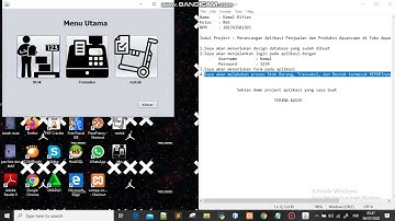 DEMO APLIKASI PENJUALAN DAN PRODUKSI AQUASCAPE DI AQUAPLANT BERBASIS JAVA NETBEANS