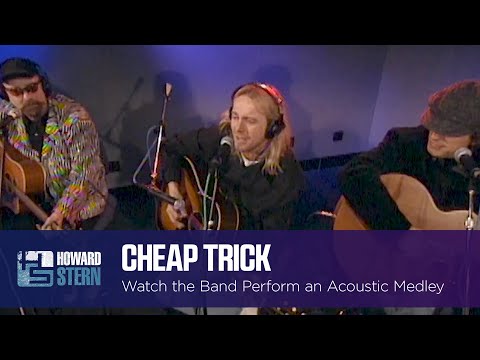 Cheap Trick Plays An Acoustic Medley On The Stern Show