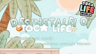 Desinstalei o Toca Life World ?⁉️/com voz??/Lohh Toca