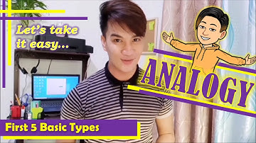 ANALOGY |Part 1| First 5 Basic Types
