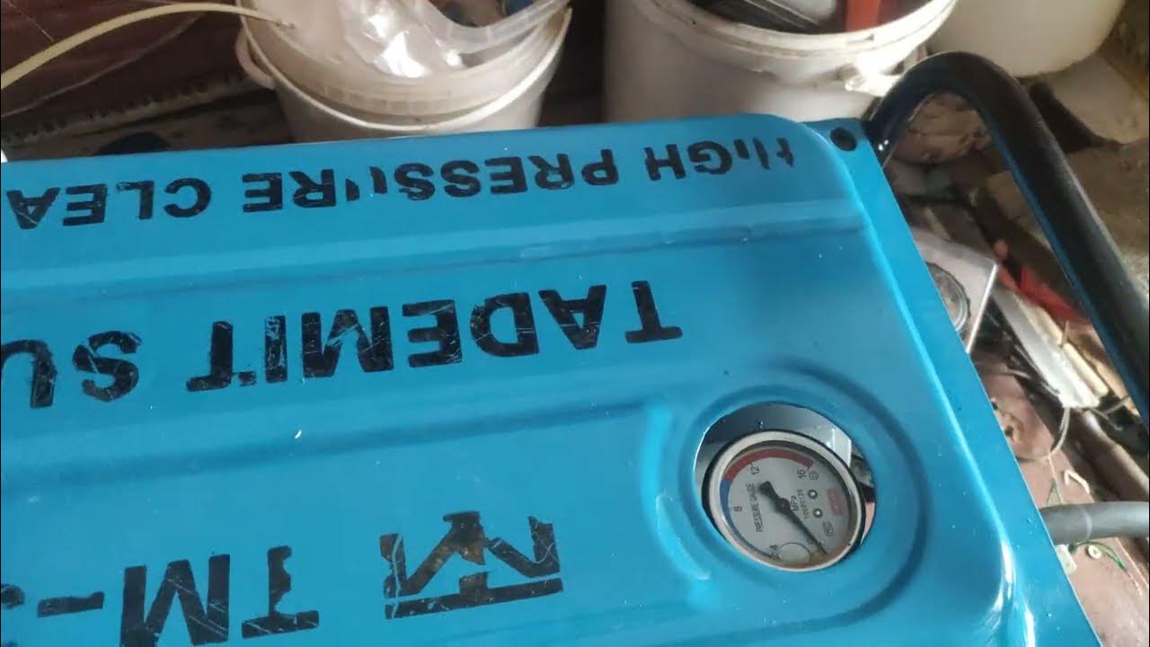 Мойка TADEMITSU-T380 высокого давления с АвтоОтключением ! - YouTube
