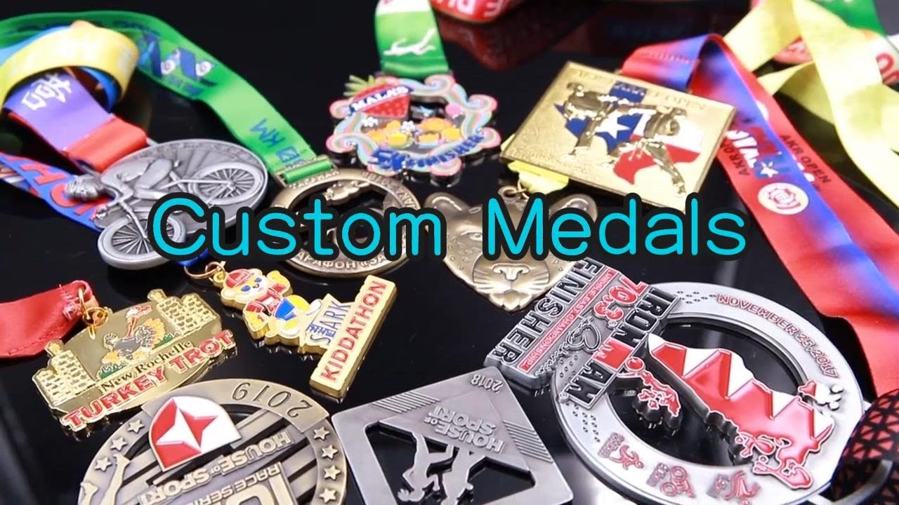 Custom Medals - 3D Die Casting