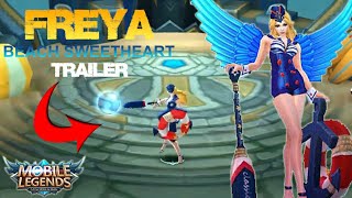 Mobile Legends - Freya New Skin Beach Sweetheart Official Trailer (First Look in Game)