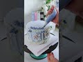 immersive cake making #birthday cake decorations #learn together #caketutorial #vintagecake #cake🎂