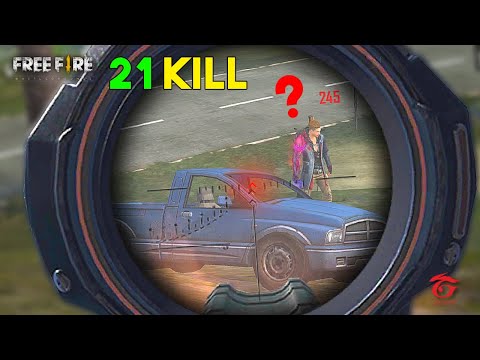 Again 21 Kill in Solo vs Squad Game Must Watch Gameplay - Garena Free Fire