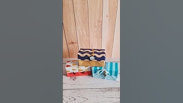 Origami Rectangular Paper Gift Box 📦 | Easy Folding Tutorial ✨#shorts  #homemadepapercraft #diy