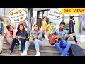 Singing prank on cute girls  singing prank at durgapur junction mall 