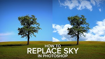 How to Quickly change a Sky in Photoshop 7.0 2020 Tutorial