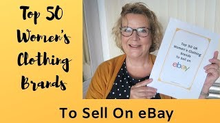 Top 50 UK Women's Clothing Brands To Sell On Ebay - UK Reseller