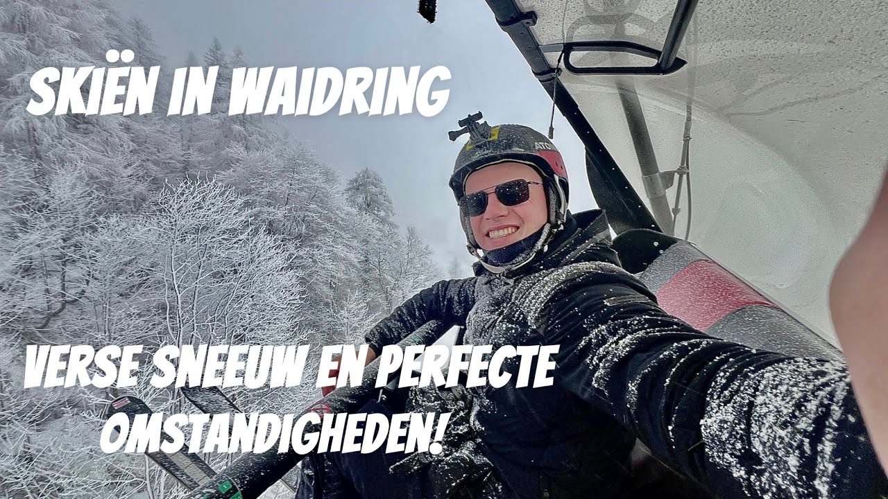 Skiën in Waidring, Tirol🇦🇹 Verse sneeuw & perfecte omstandigheden! ❄️☀️ 