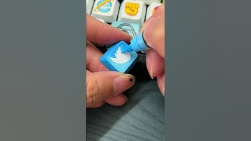 Drawing Twitter on the keyboard #shorts #diy #art #keyboard #tiktok #trending #fyp #twitter