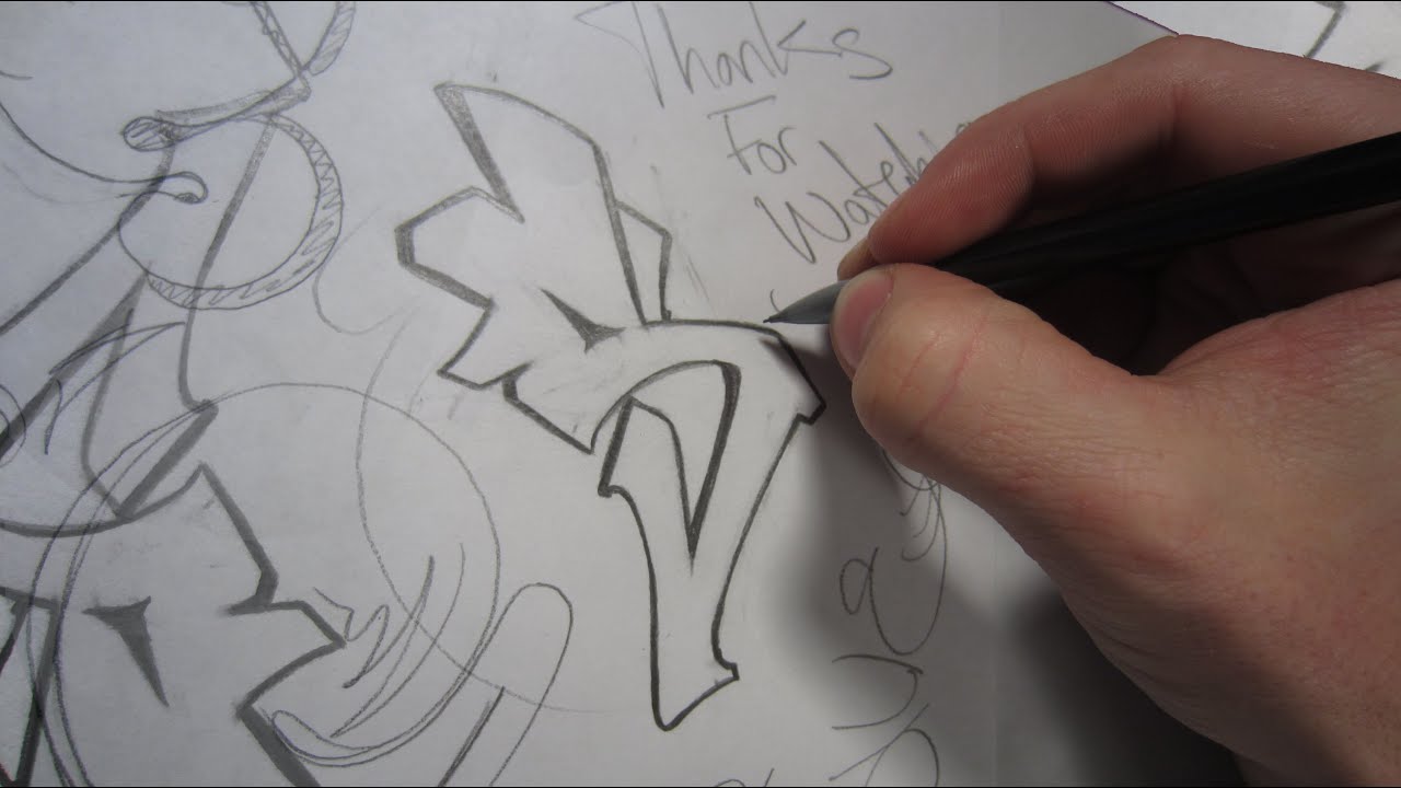 Graffiti Letter S Practice - Youtube