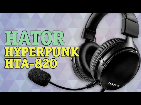 Навушники Hator Hyperpunk HTA-820 Black