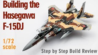 Building the Hasegawa F-15DJ Scale Model Aircraft