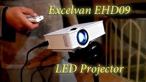 Excelvan EHD09 Mini LED Projector - Gearbest.com