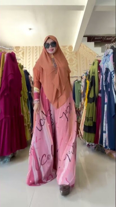 Gamis syari murah bahan berkualitas | model baju gamis terbaru trend 2020/2021