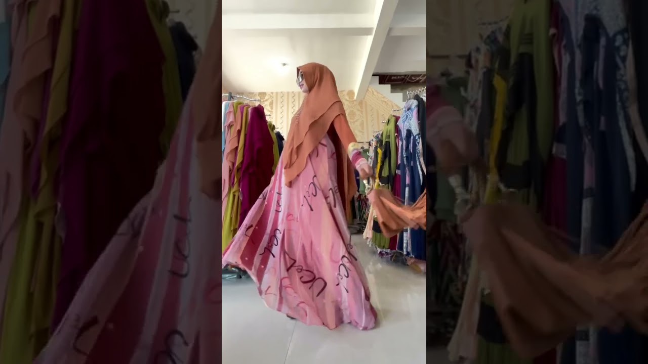 Gamis syari murah bahan berkualitas | model baju gamis terbaru trend 2020/2021