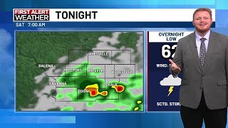 Warm, windy Friday ahead with multiple rain chances this weekend