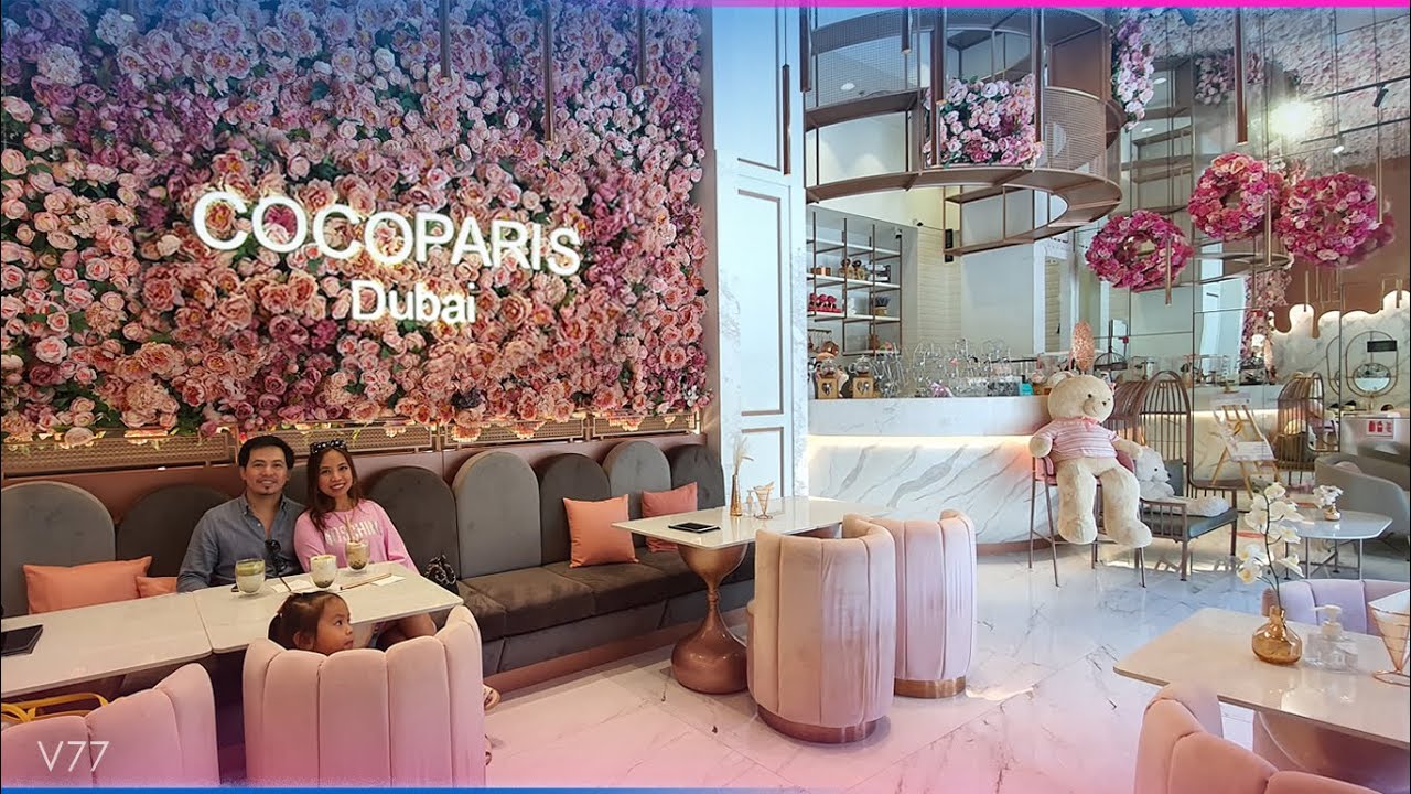 CoCoParis Dubai Crepes & Coffee Café The Best Royal Café in Dubai