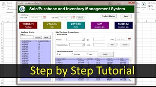 Inventory Management form in Excel | Step by step complete tutorial screenshot 5