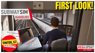 SUBWAYSIM HAMBURG | FIRST LOOK | #PC #SubwaySimHamburg