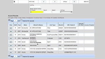Creating A Unit Rental Invoice in Lizzy