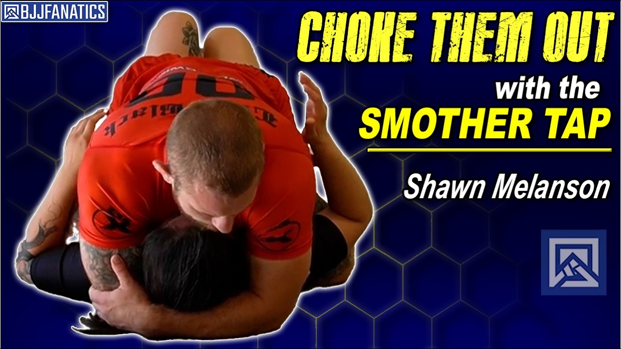 Удушающий приём в бразильском джиу-джитсу от Шона Мелансона.