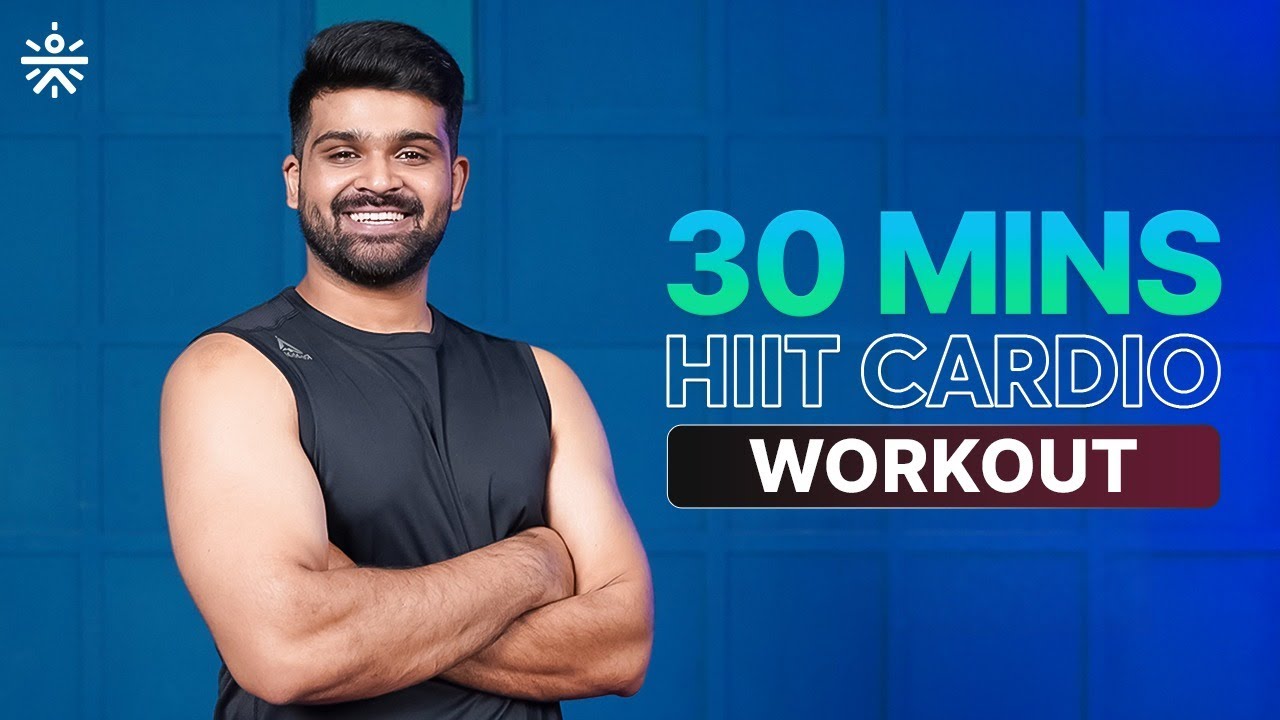 30 Min HIIT Cardio Workout at Home | Fat Burning Full Body Routine ...
