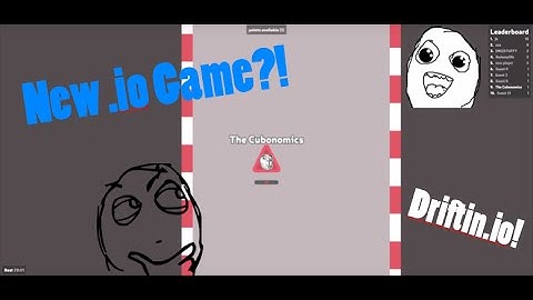 NEW .io Game?! Driftin.io!