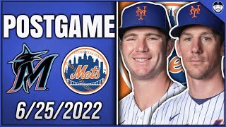 Mets vs Marlins Postgame Recap (Mets WIN Series/6-25-2022)