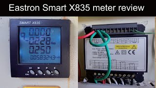 Eastron Smart X835 panel meter review (3-phase, Modbus)