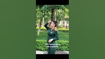 Mức lương sĩ quan cấp tá quân đội nhân dân Việt Nam #tintuc