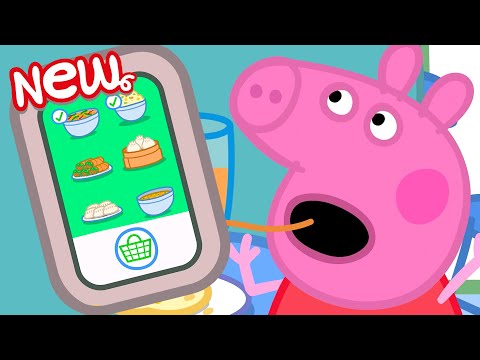 Peppa Gets A Takeaway! 🥡