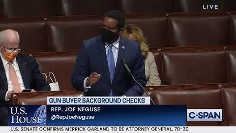 Rep. Neguse Advocates for Universal Background Checks