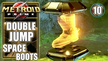 Metroid Prime Remastered - Double Jump, Space Jump Boots Location - Gameplay Walkthrough Part 10