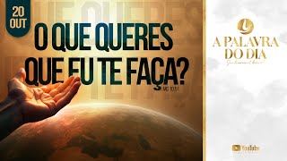 A PALAVRA DO DIA | 20 OUT 2025 | Bispa Virginia Arruda