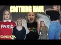 GIANT GEORGE ASDA TRY ON HAUL | SUPERMARKET FASHION!💓